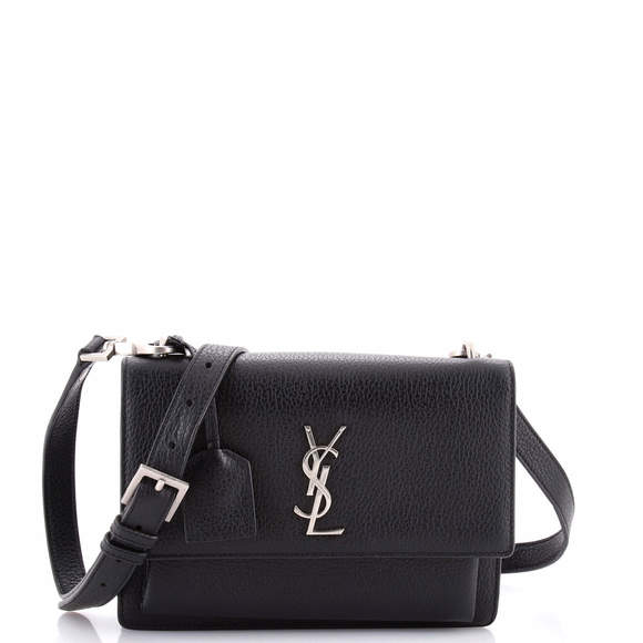 Saint Laurent Medium Sunset Satchel Leather - Picture 1 of 6